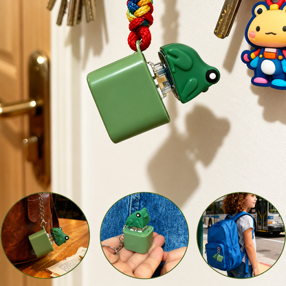 Ribbitz™ GlowCroak Light-Up Frog Keychain